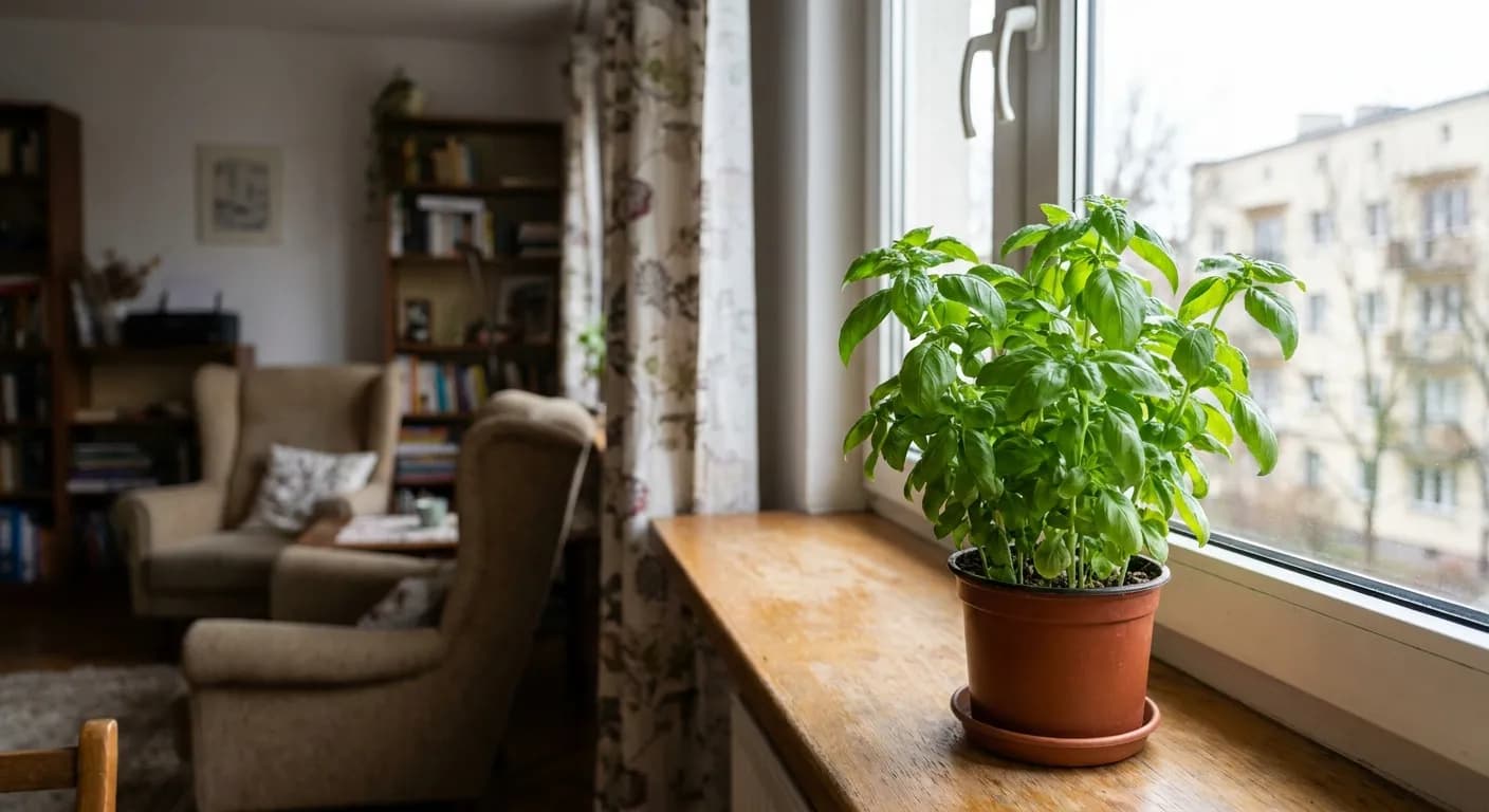 Bazylia w doniczce — od wysiewu do pierwszego zbioru