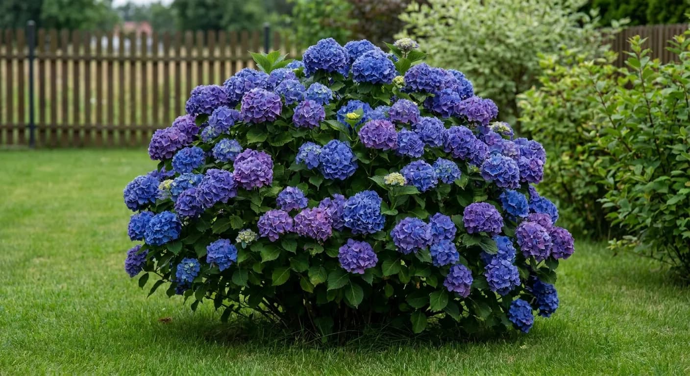 Hortensja ogrodowa (Hydrangea macrophylla)