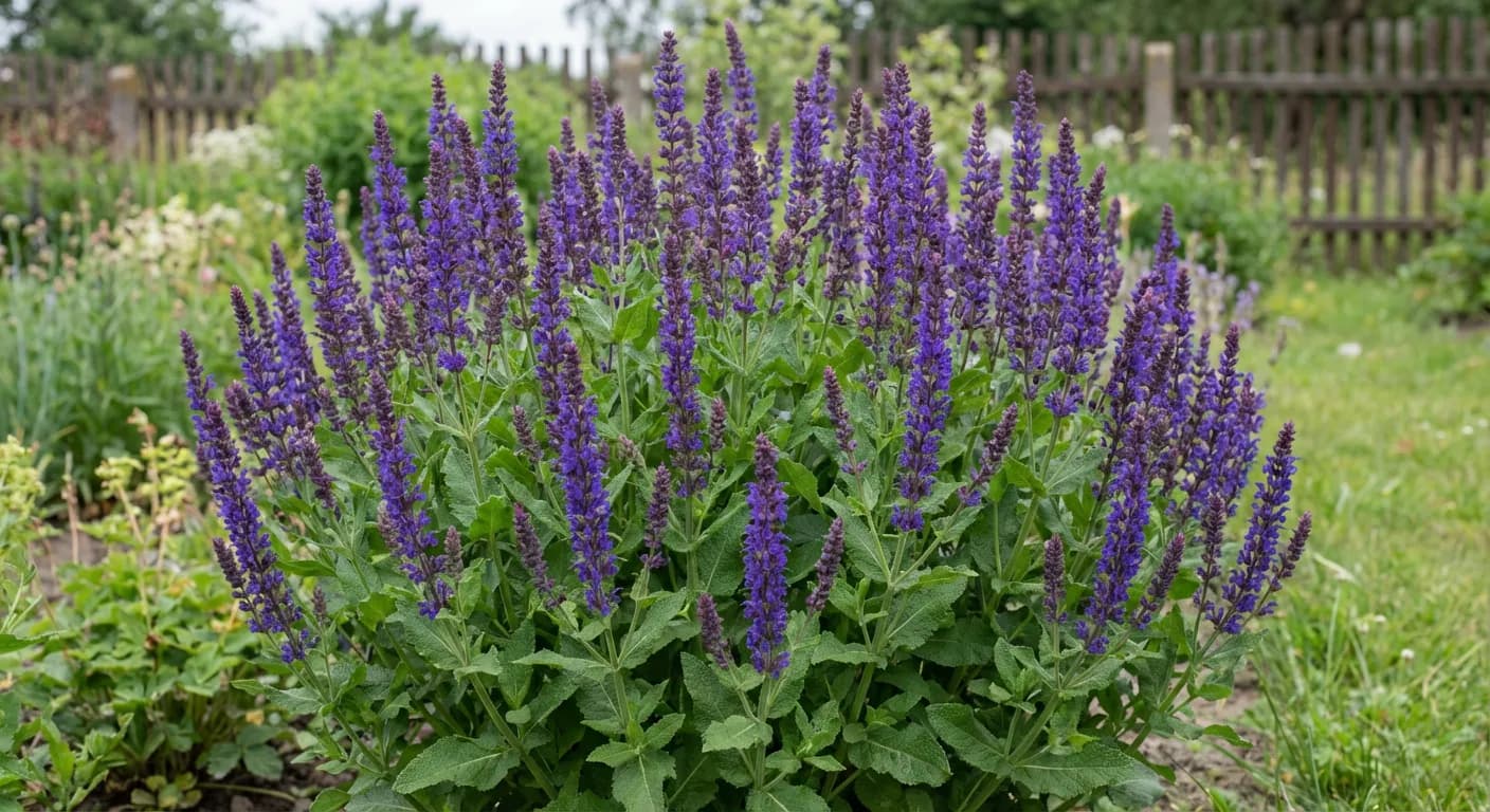 Szałwia omszona (Salvia nemorosa)